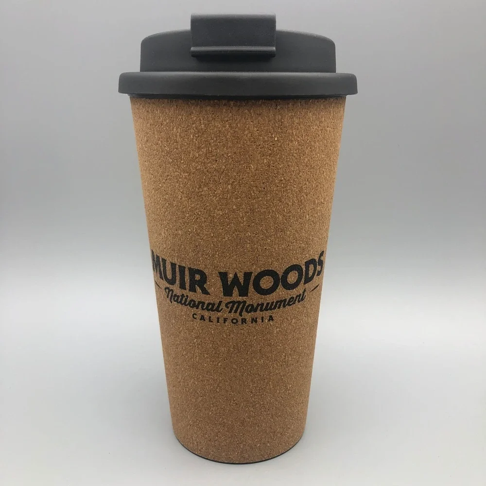 Muir Woods National Monument California Cork Wrapped Travel‎ Tumbler Coffee Cup